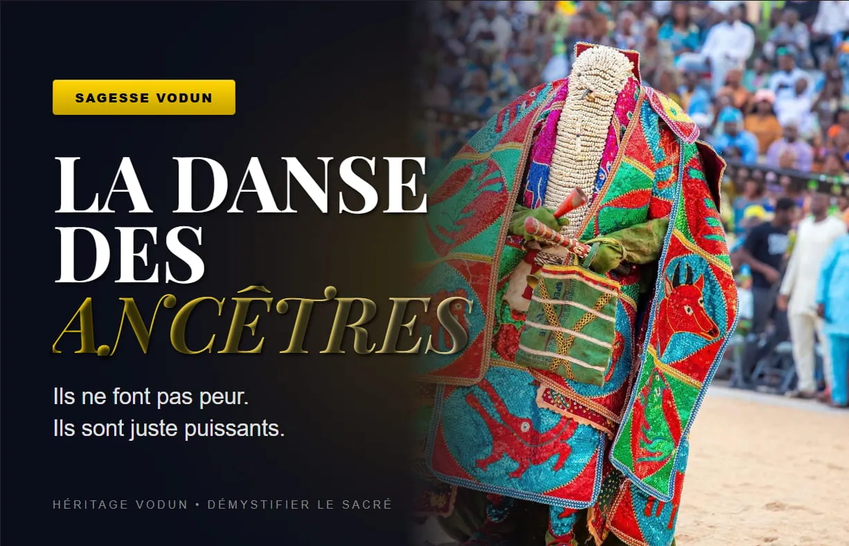Egungun : La Manifestation Solennelle et l'Amour Éternel de la Lignée