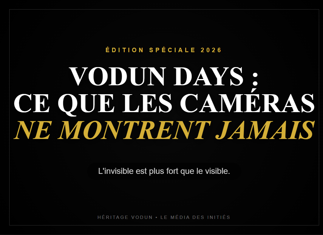 Vodun Days : Ce que les caméras ne vous montreront jamais